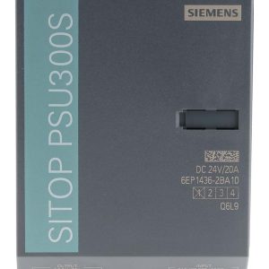 POWER SUPPLY SIEMENS 340-550V AC INPUT 240 DC OUTPUT 10A QUOTPUT 240W - 6EP1436-2BA10